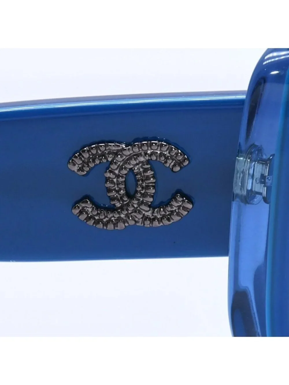 Chanel Sunglasses Eyewear CC Logo Blue